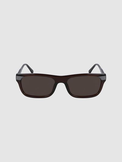 Calvin Klein Táskák & Kiegészítők HU098912 | Calvin Klein Rectangle Férfi Napszemüveg Sötét Barna